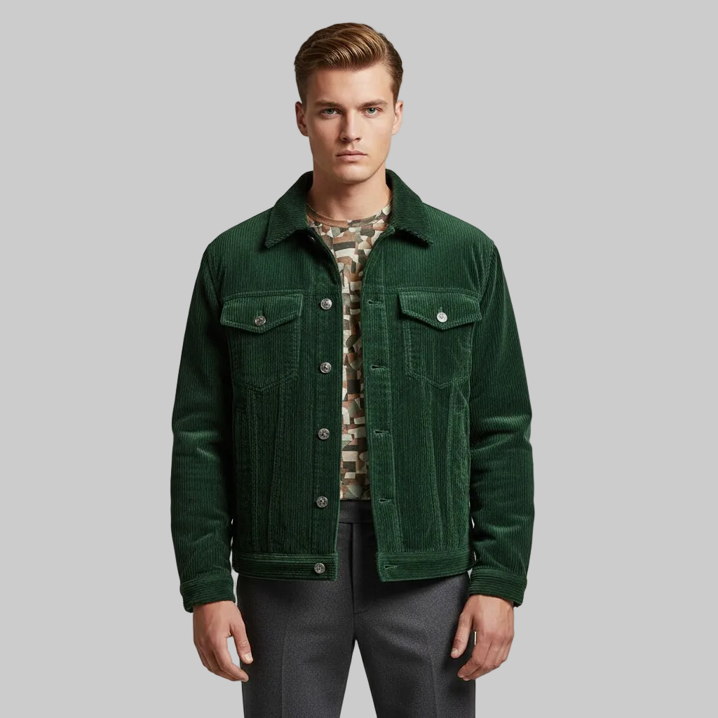 Veste en cuir sur mesure pour motard