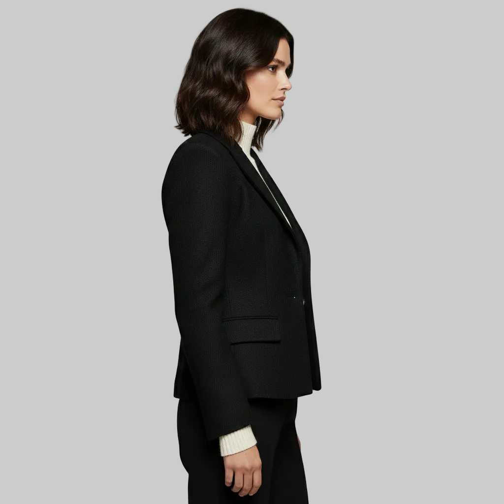 Blazer à bouton unique