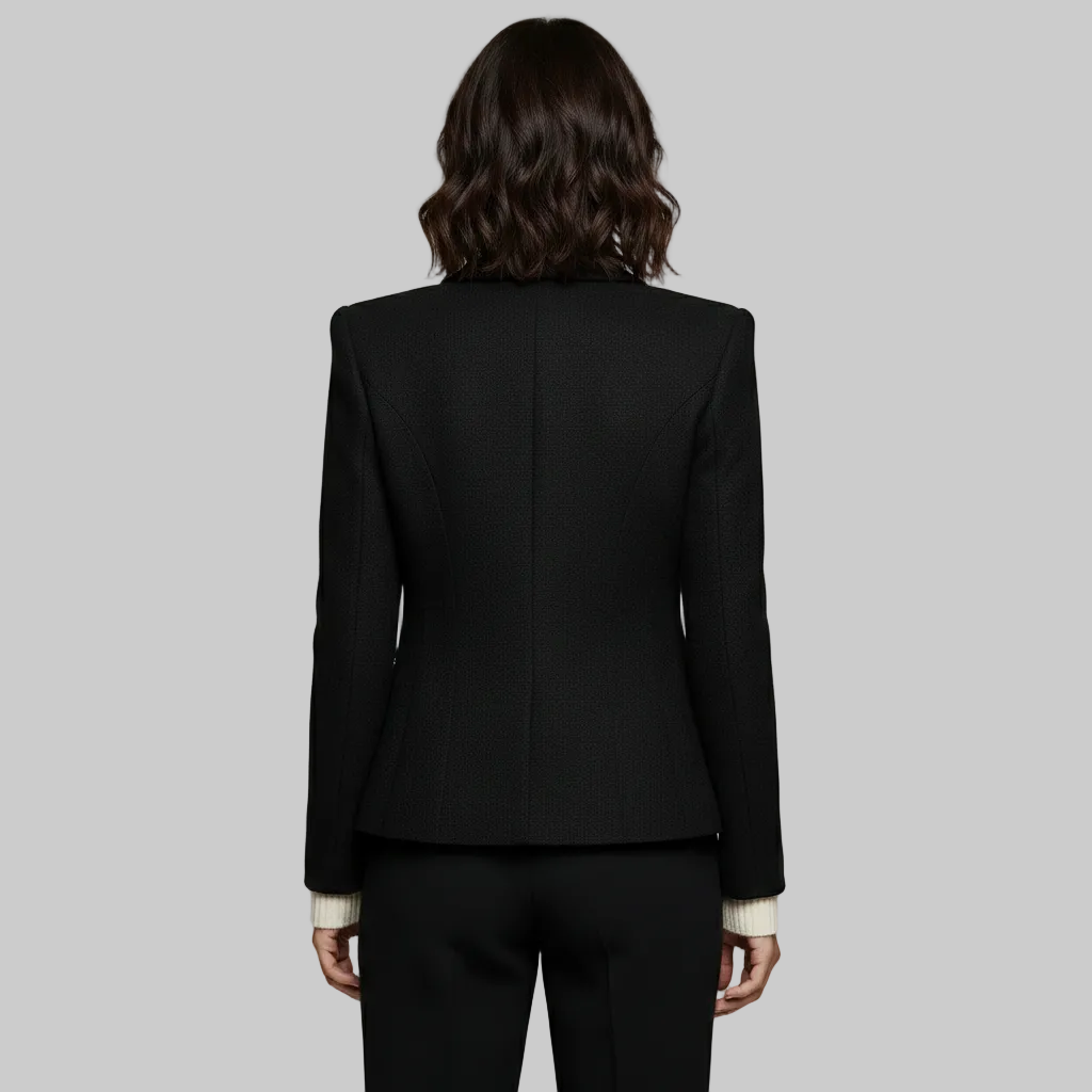 Blazer à bouton unique