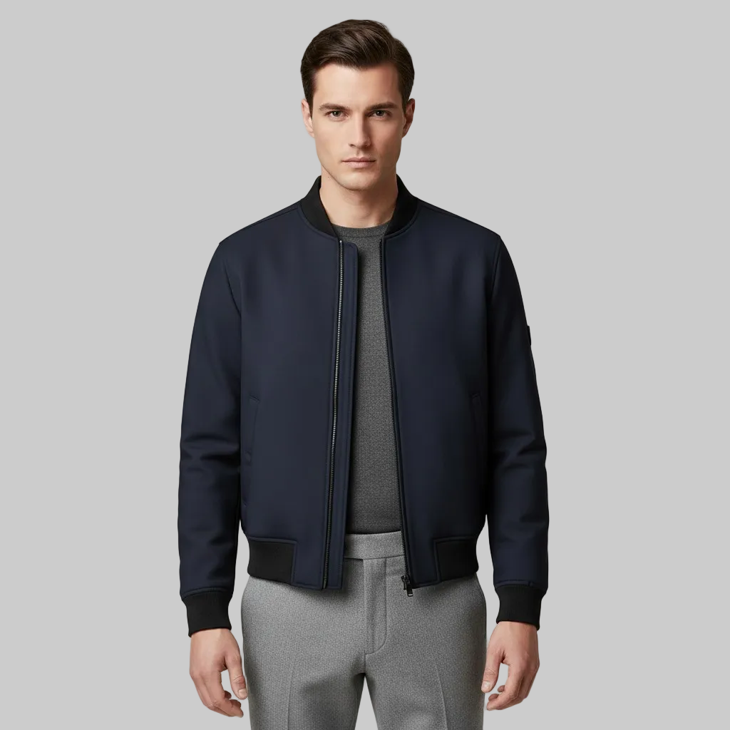 Blouson aviateur en néoprène
