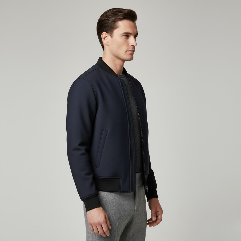 Blouson aviateur en néoprène